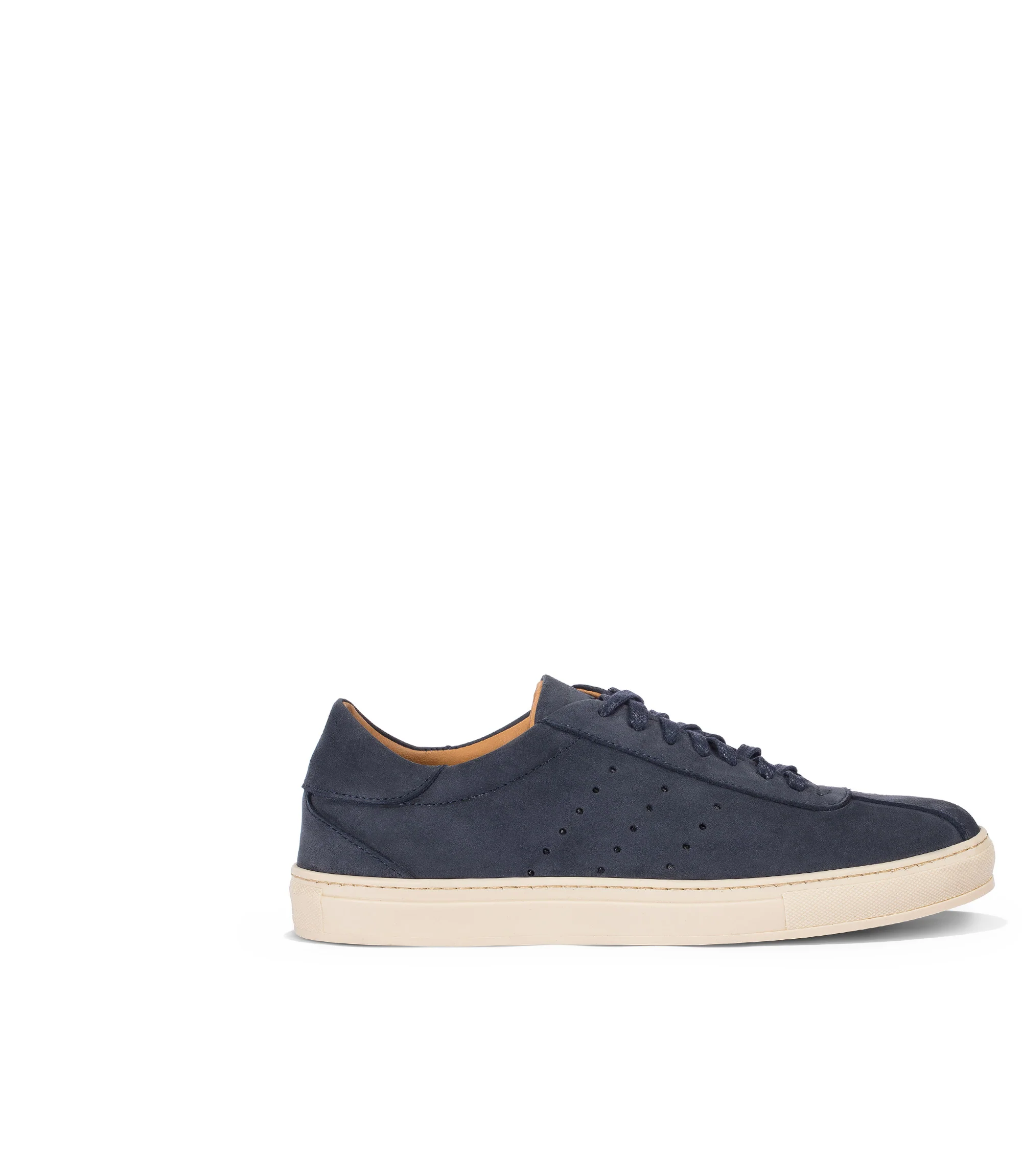 Sneakers in nabuk blu - immagine 2