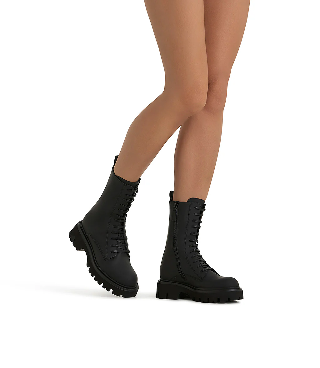 Anfibi in vitello nero gommato - immagine 6