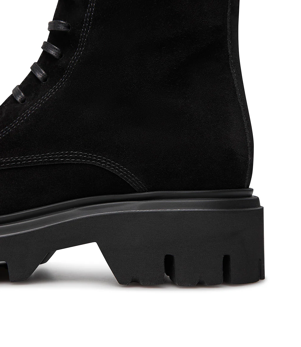 Anfibi in camoscio nero - immagine 5