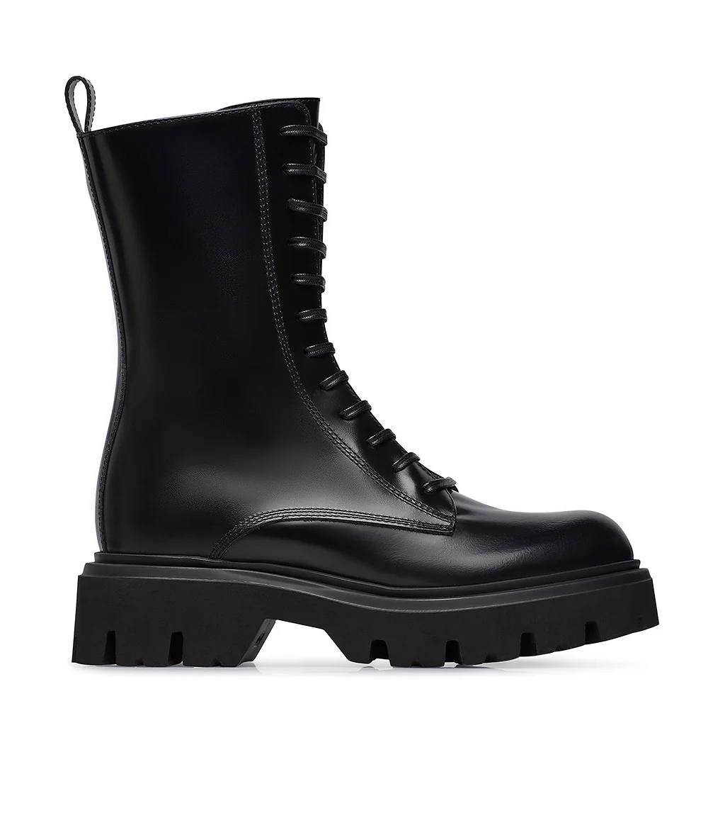 Anfibi in vitello nero lucido - immagine 2