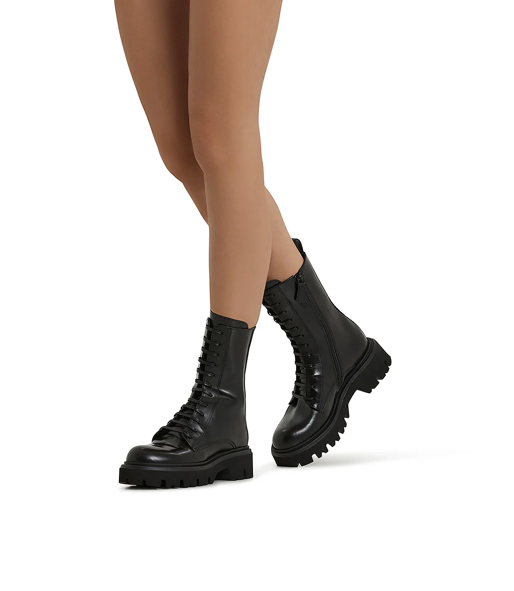 Anfibi in vitello nero lucido - immagine 6