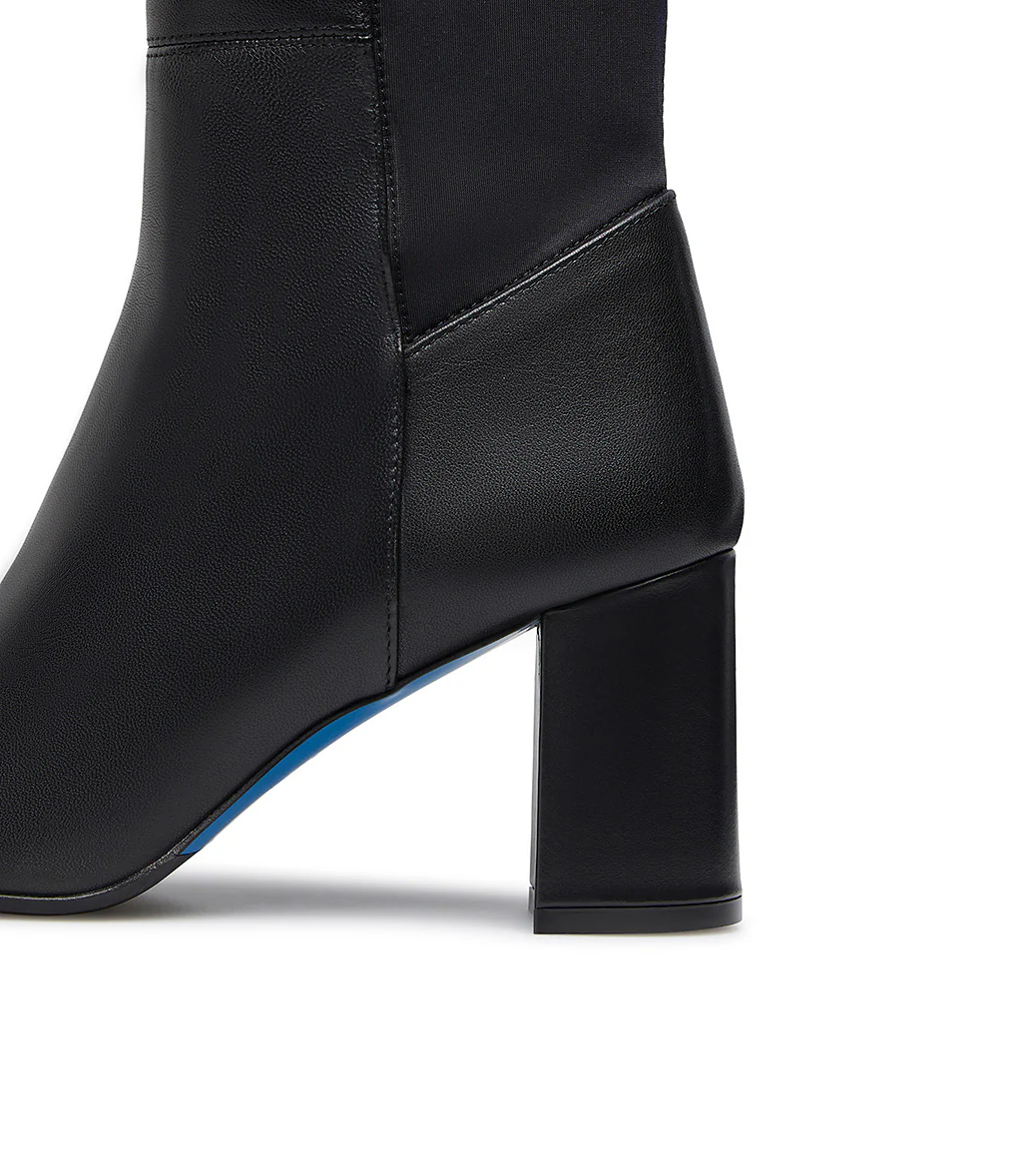 Stivale cuissard in nappa nero - immagine 5