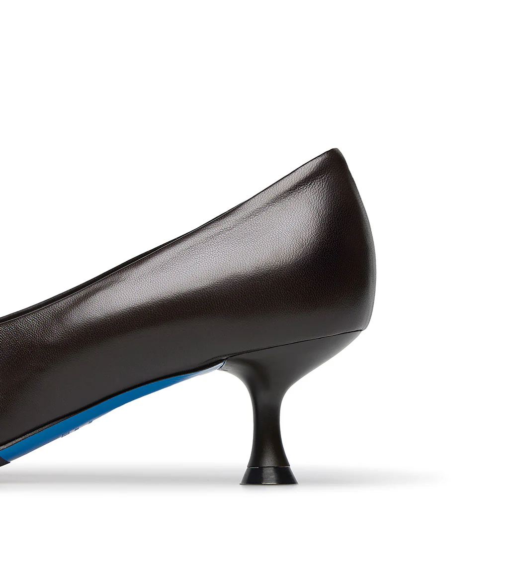 Décolleté nappa marrone TdM - immagine 5