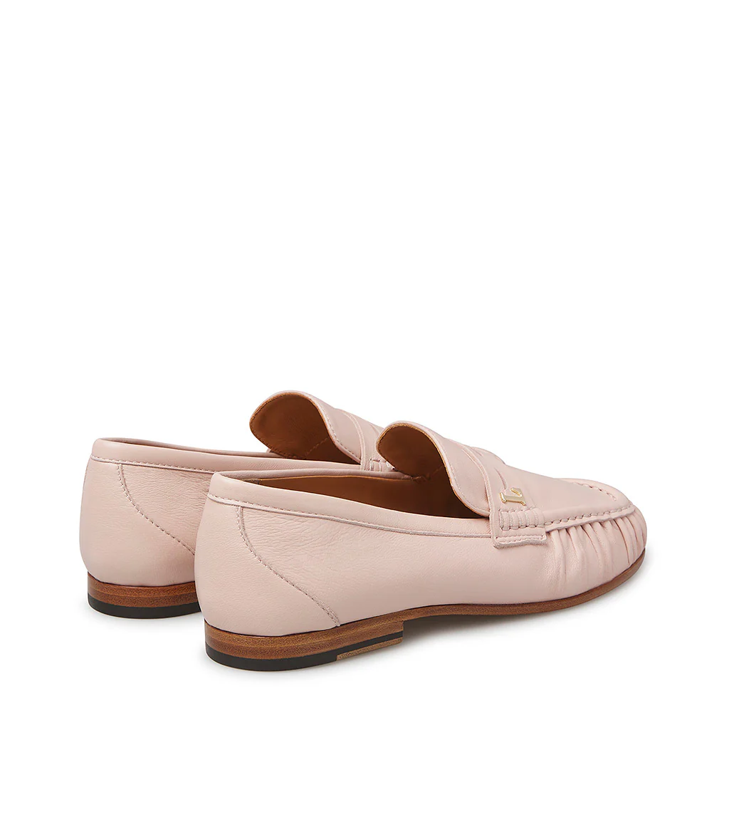 Mocassino in nappa rosa - immagine 4