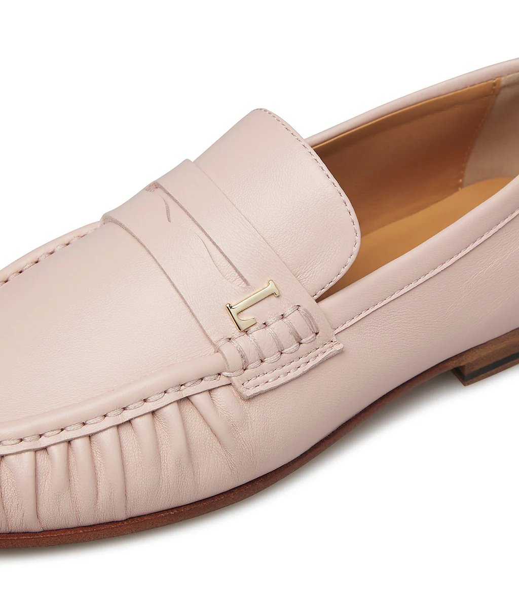 Mocassino in nappa rosa - immagine 5