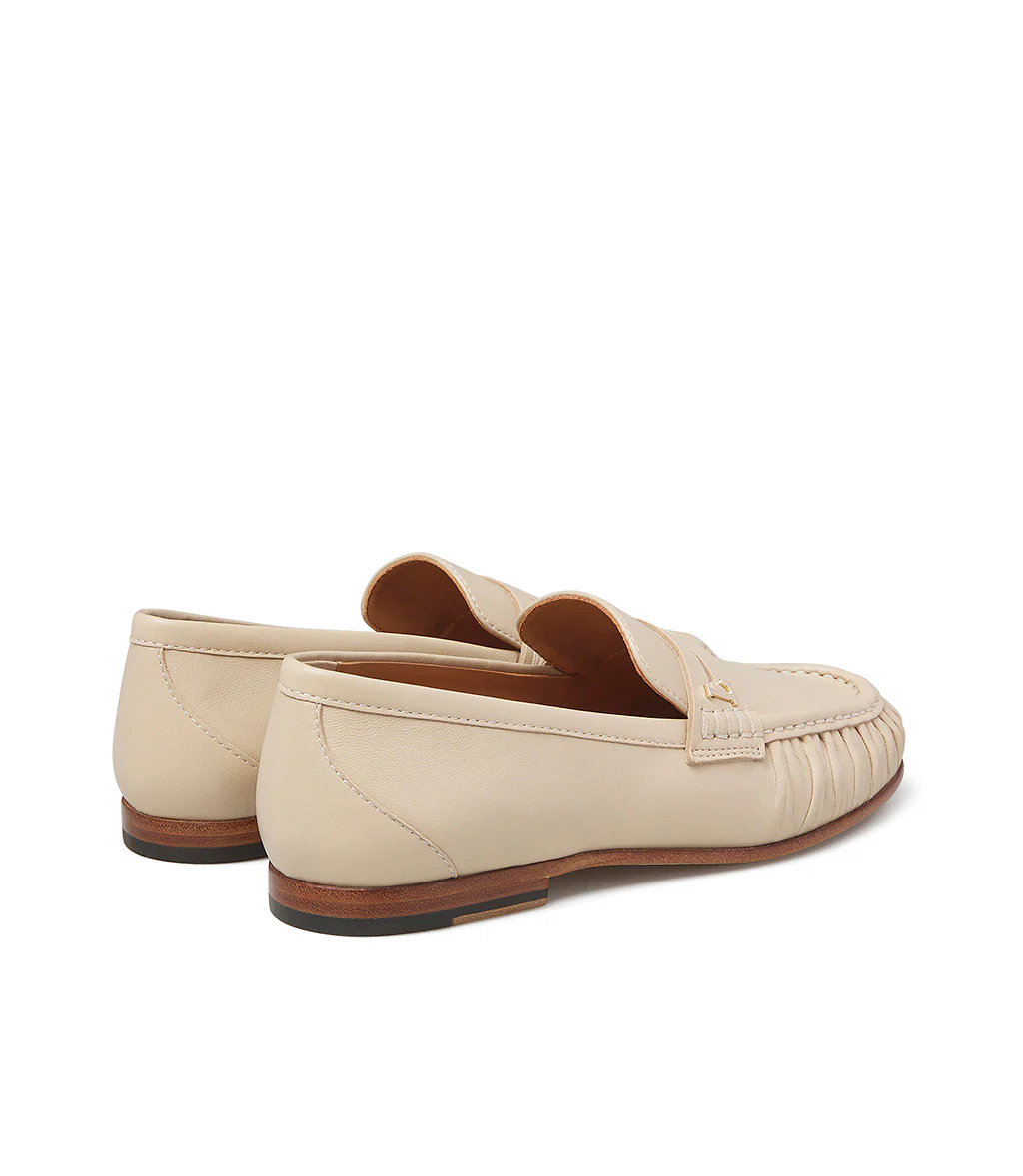 Mocassino in nappa light beige - immagine 4