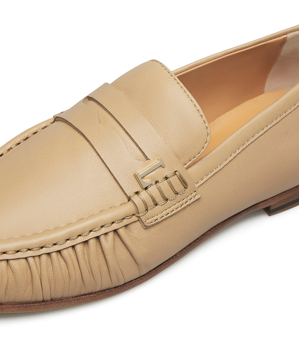 Mocassino in nappa crusca - immagine 5