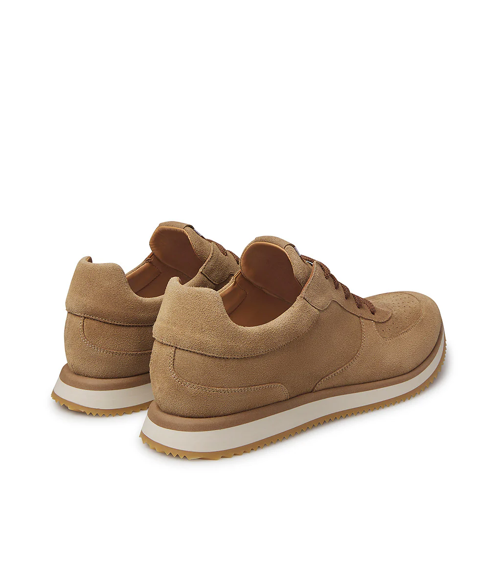 Sneakers in camoscio champagne - immagine 4