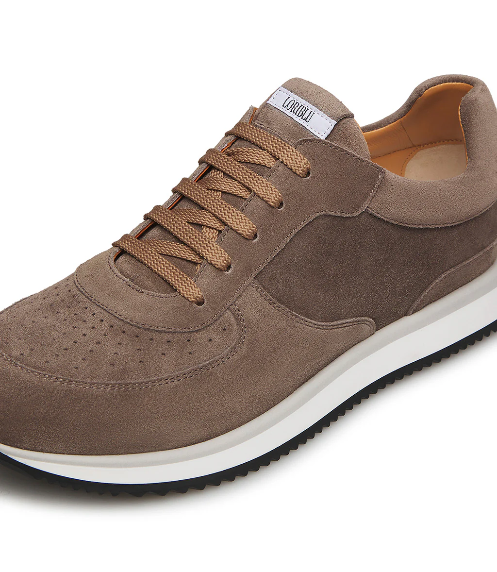 Sneakers in camoscio creta - immagine 5