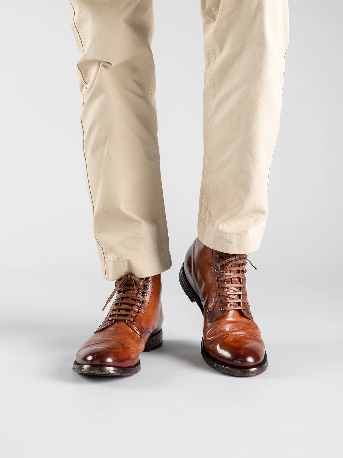 ANATOMIA 016 - Stivaletti in Pelle Marrone - immagine 7