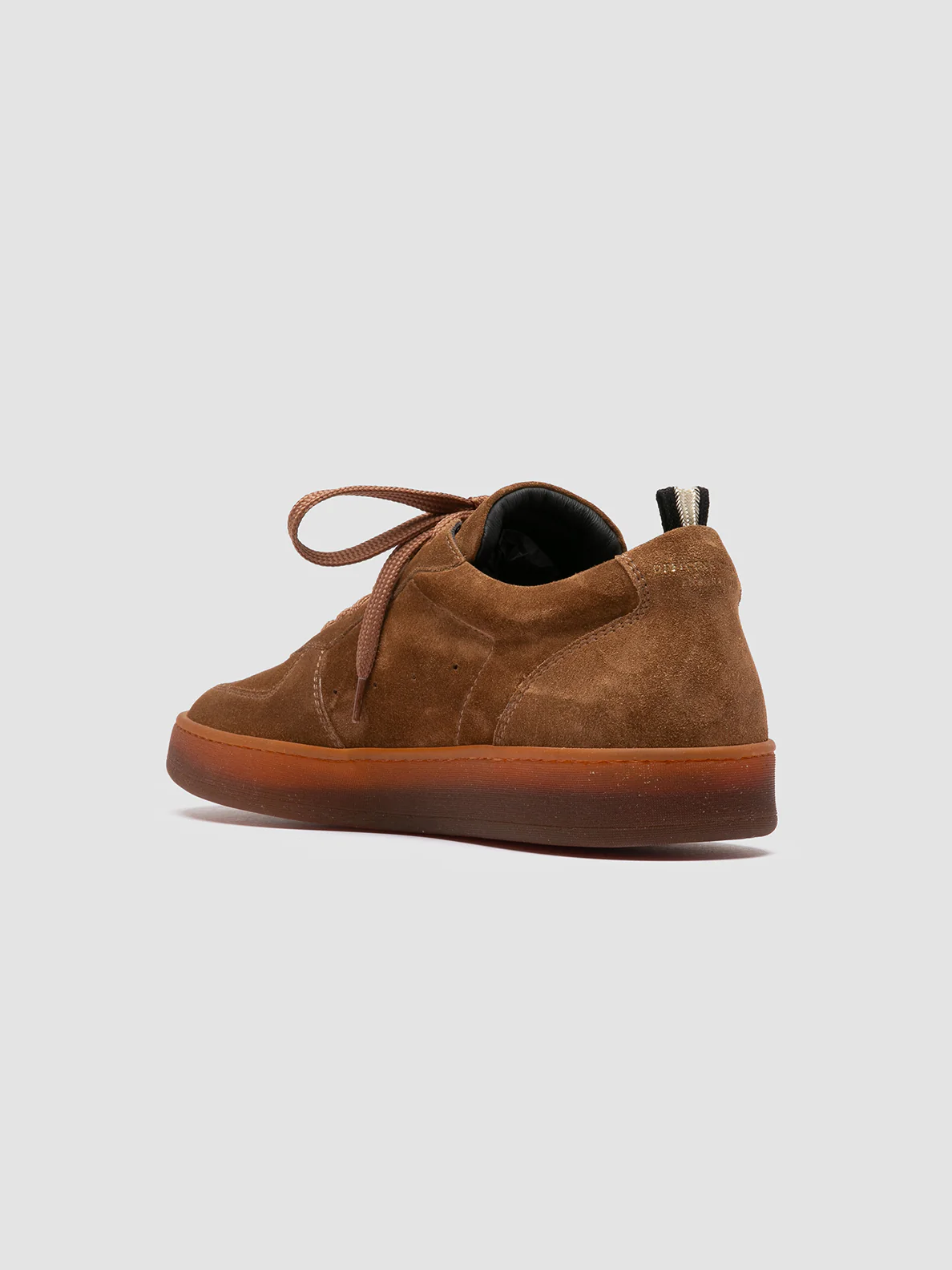 ASSET 001 - Sneaker Basse in Pelle Scamosciata Marrone - immagine 5