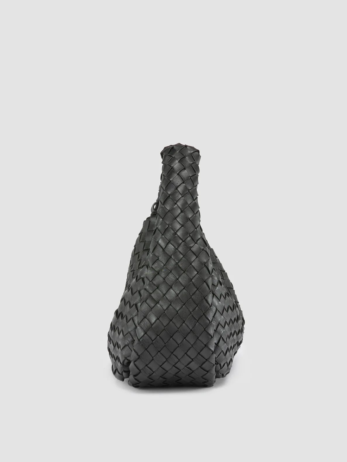 BOLINA 144 - Black Leather Handle Bag - immagine 6