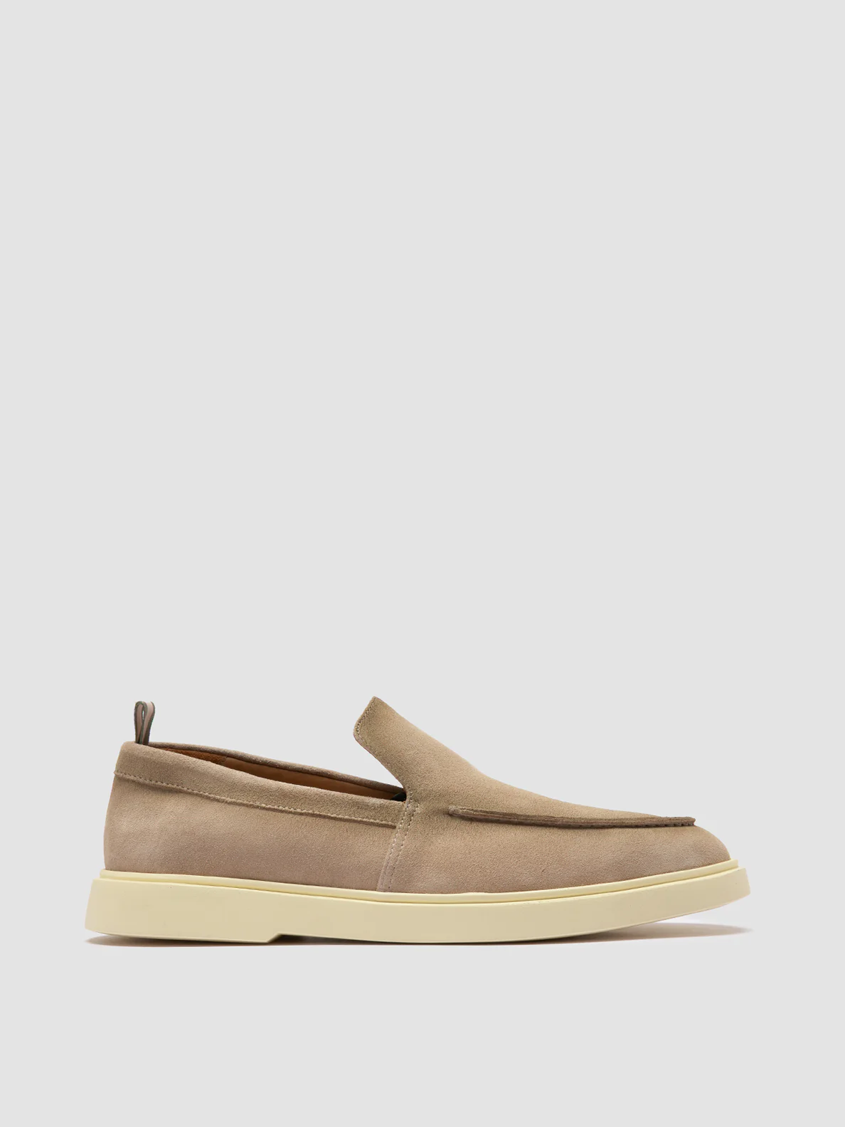 BONES 002 - Taupe Suede Loafers - immagine 2