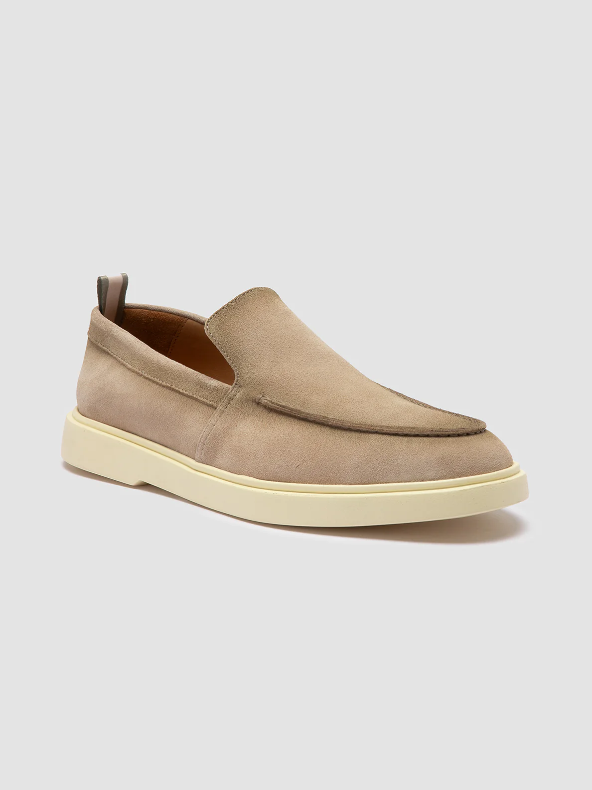 BONES 002 - Taupe Suede Loafers - immagine 4