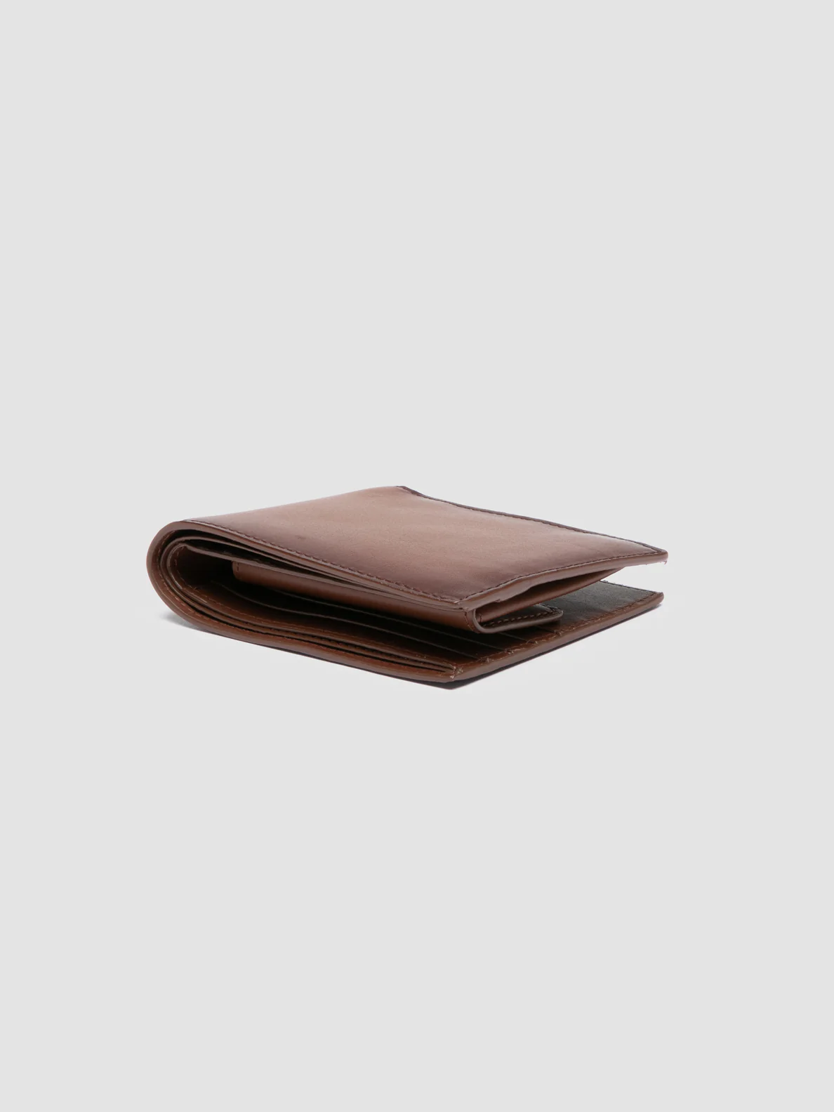 BOUDIN 02 - Portafoglio Bifold in Pelle Marrone - immagine 4