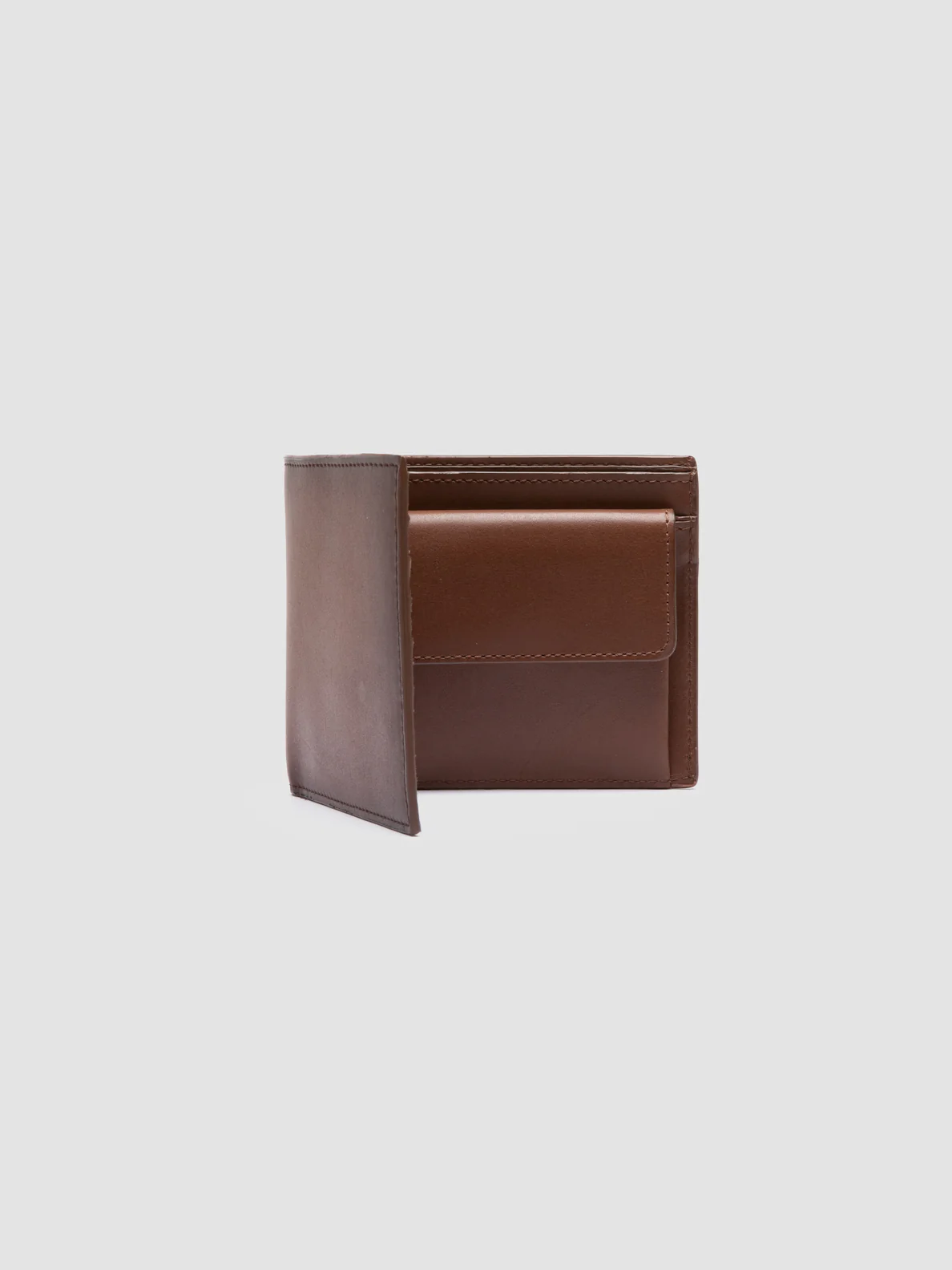 BOUDIN 02 - Portafoglio Bifold in Pelle Marrone - immagine 6