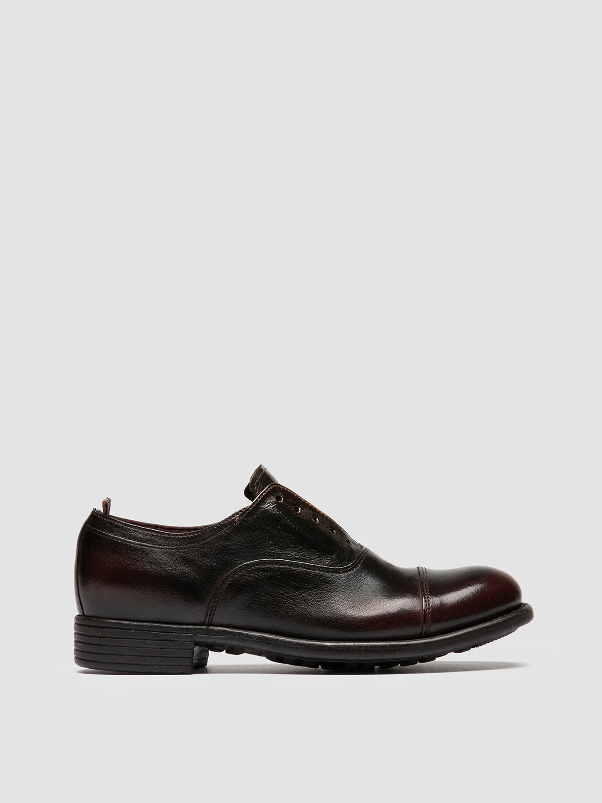CALIXTE 003 - Oxford in Pelle Marrone - immagine 2