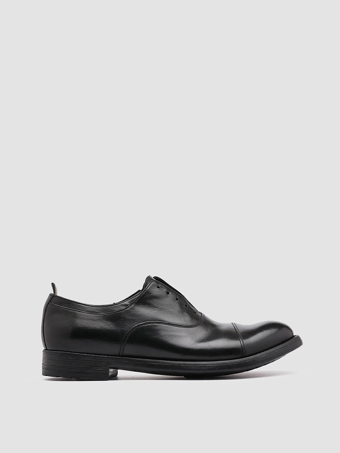 HIVE 004 - Scarpe Oxford in Pelle Nera - immagine 2