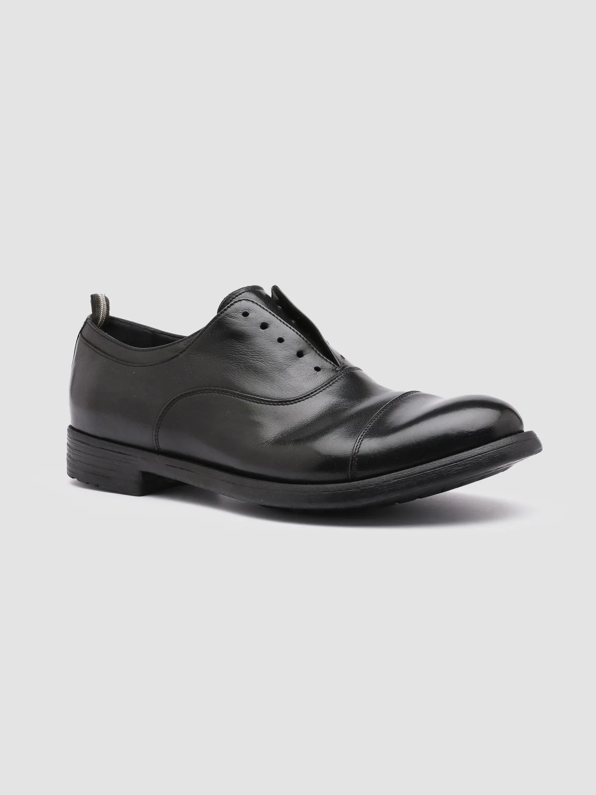 HIVE 004 - Scarpe Oxford in Pelle Nera - immagine 4