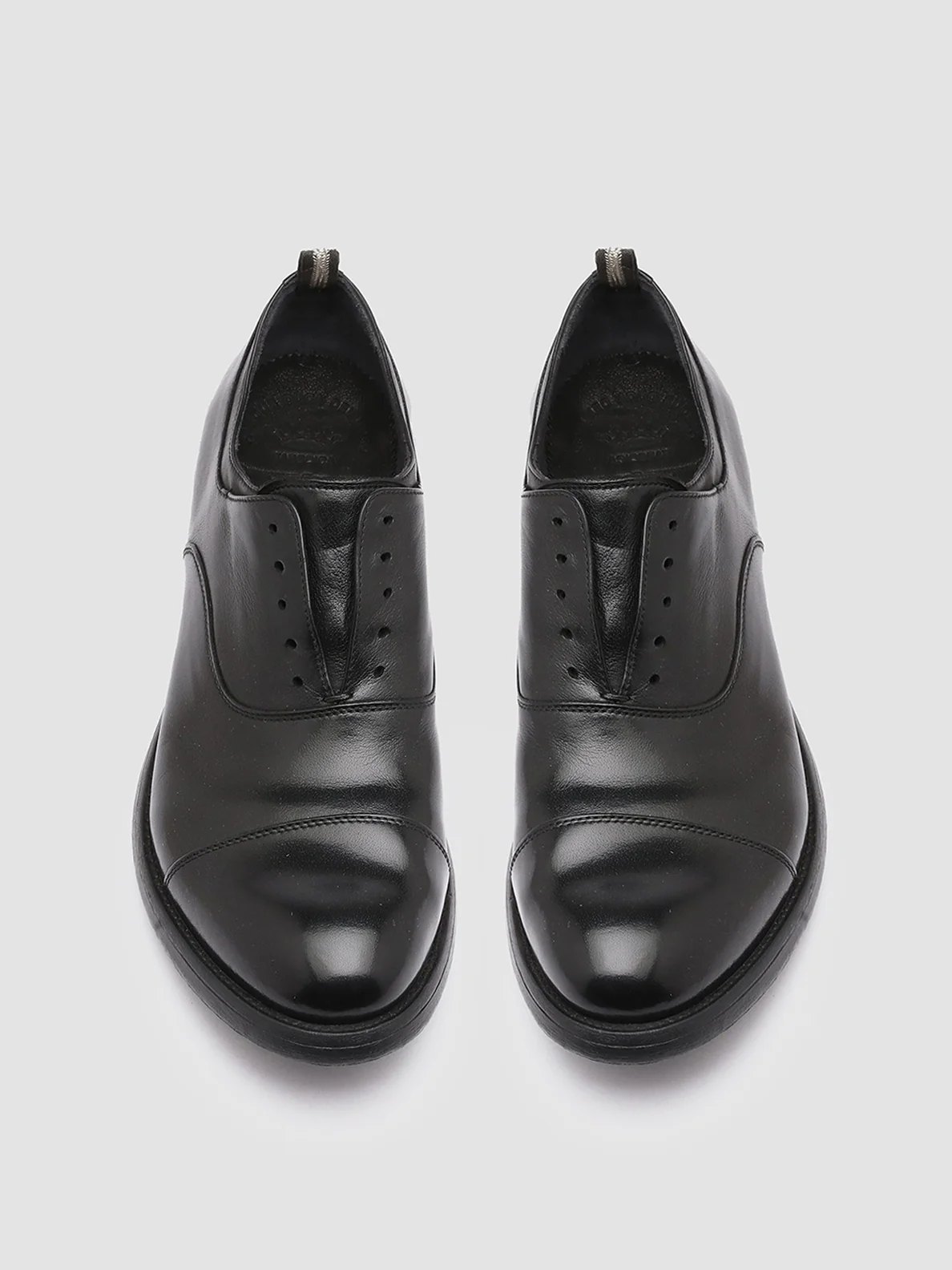 HIVE 004 - Scarpe Oxford in Pelle Nera - immagine 3