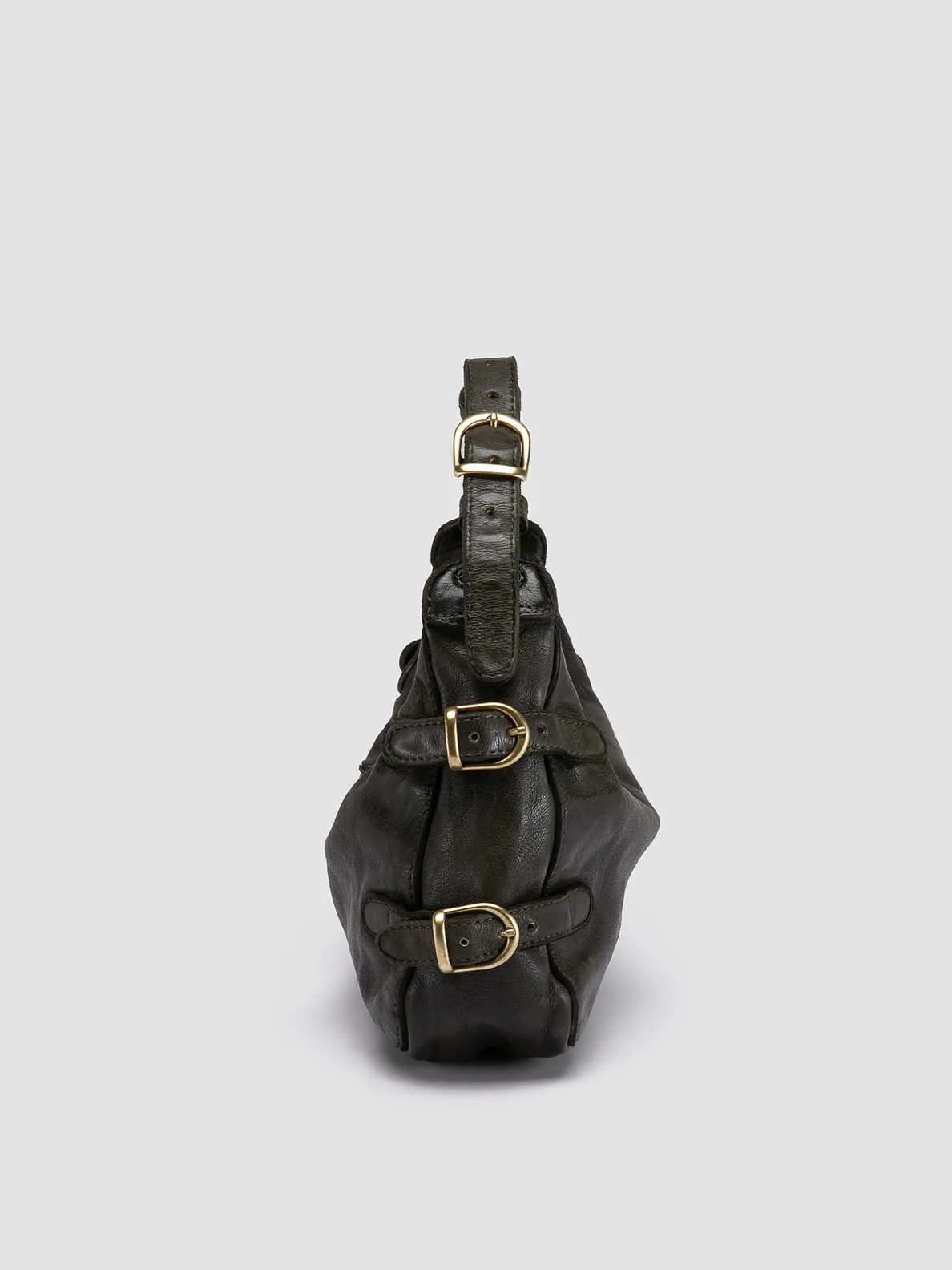 JULIE 009 - Borsa a Spalla in Pelle Verde - immagine 6