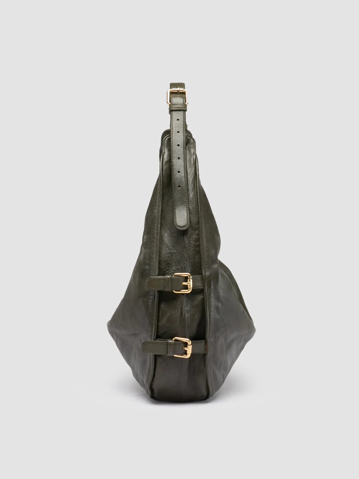 JULIE 015 - Borsa a Tracolla in Pelle Verde - immagine 4