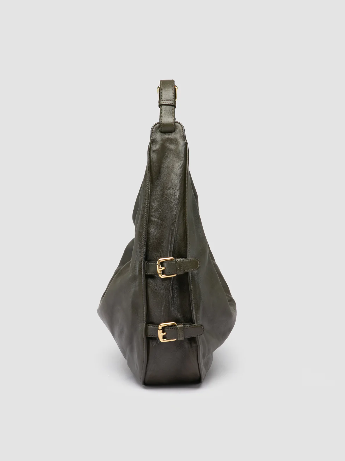 JULIE 015 - Borsa a Tracolla in Pelle Verde - immagine 6