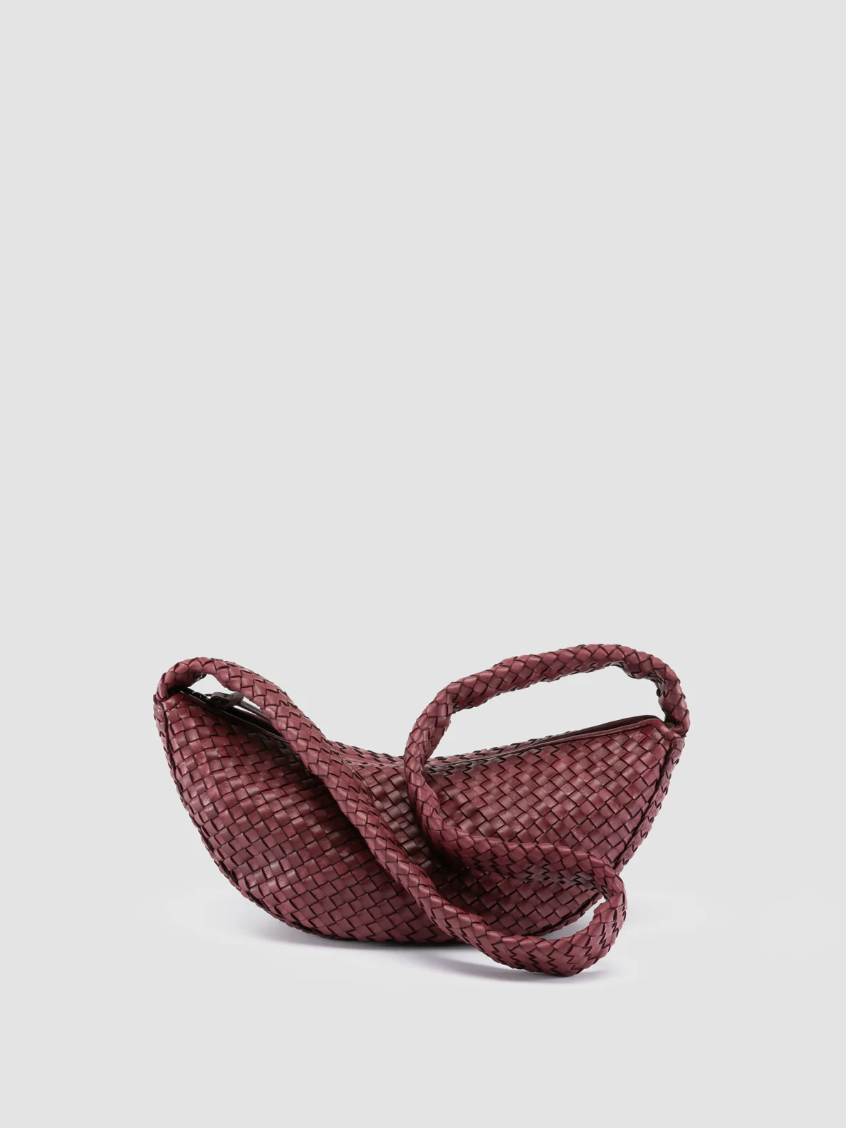 RAQUEL 003 - Borsa a Tracolla in Pelle Bordeaux - immagine 5
