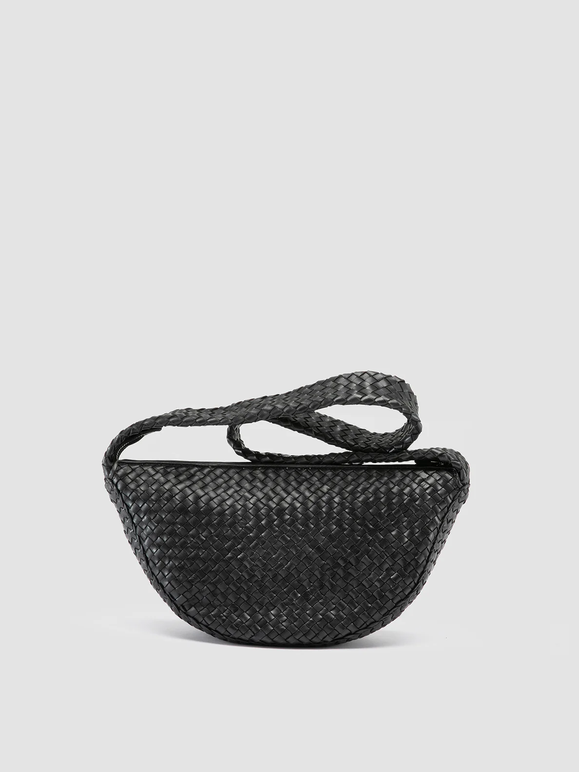 OC CLASS 068 - Borsa Crossbody in Pelle Nera - immagine 5