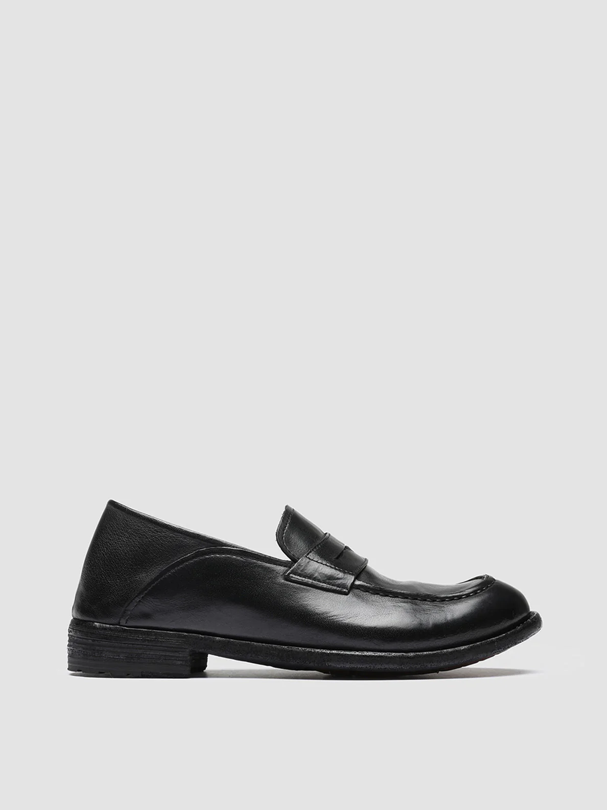 LEXIKON 140 - Mocassini Penny Loafer in Pelle Nera - immagine 2