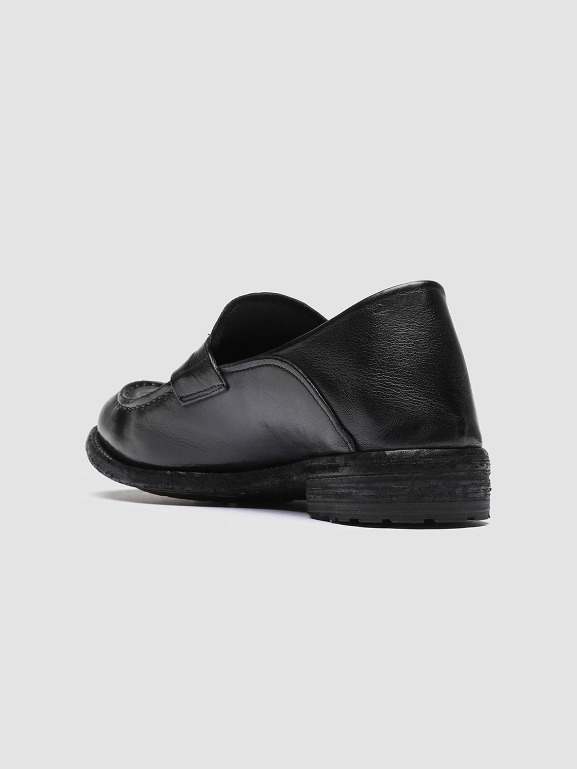 LEXIKON 140 - Mocassini Penny Loafer in Pelle Nera - immagine 5