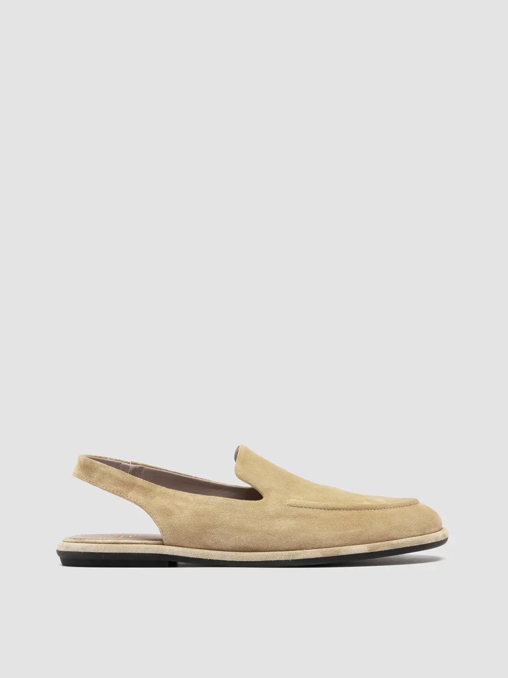 MIENNE 116 - Sandali Slingback in Pelle Scamosciata Marrone - immagine 2