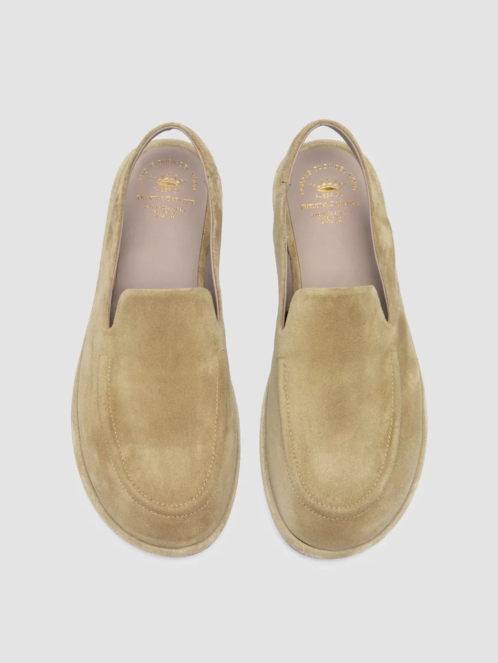 MIENNE 116 - Sandali Slingback in Pelle Scamosciata Marrone - immagine 3