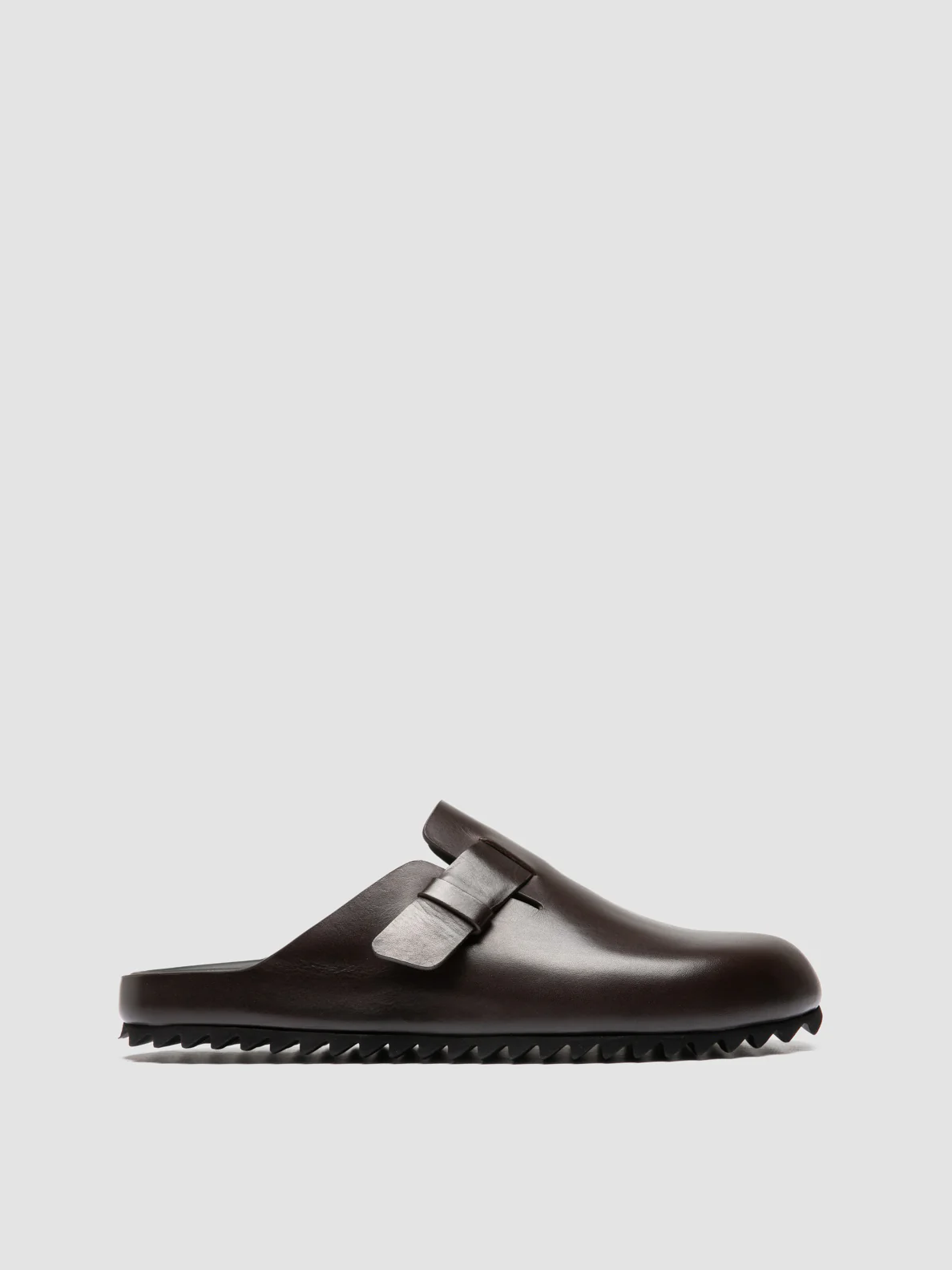 AGORÀ 012 - Sandali Mule in Pelle Marrone - immagine 2