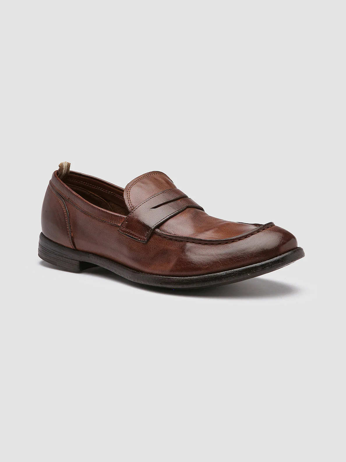 ARC 509 - Mocassini Penny Loafer in Pelle Marrone - immagine 4