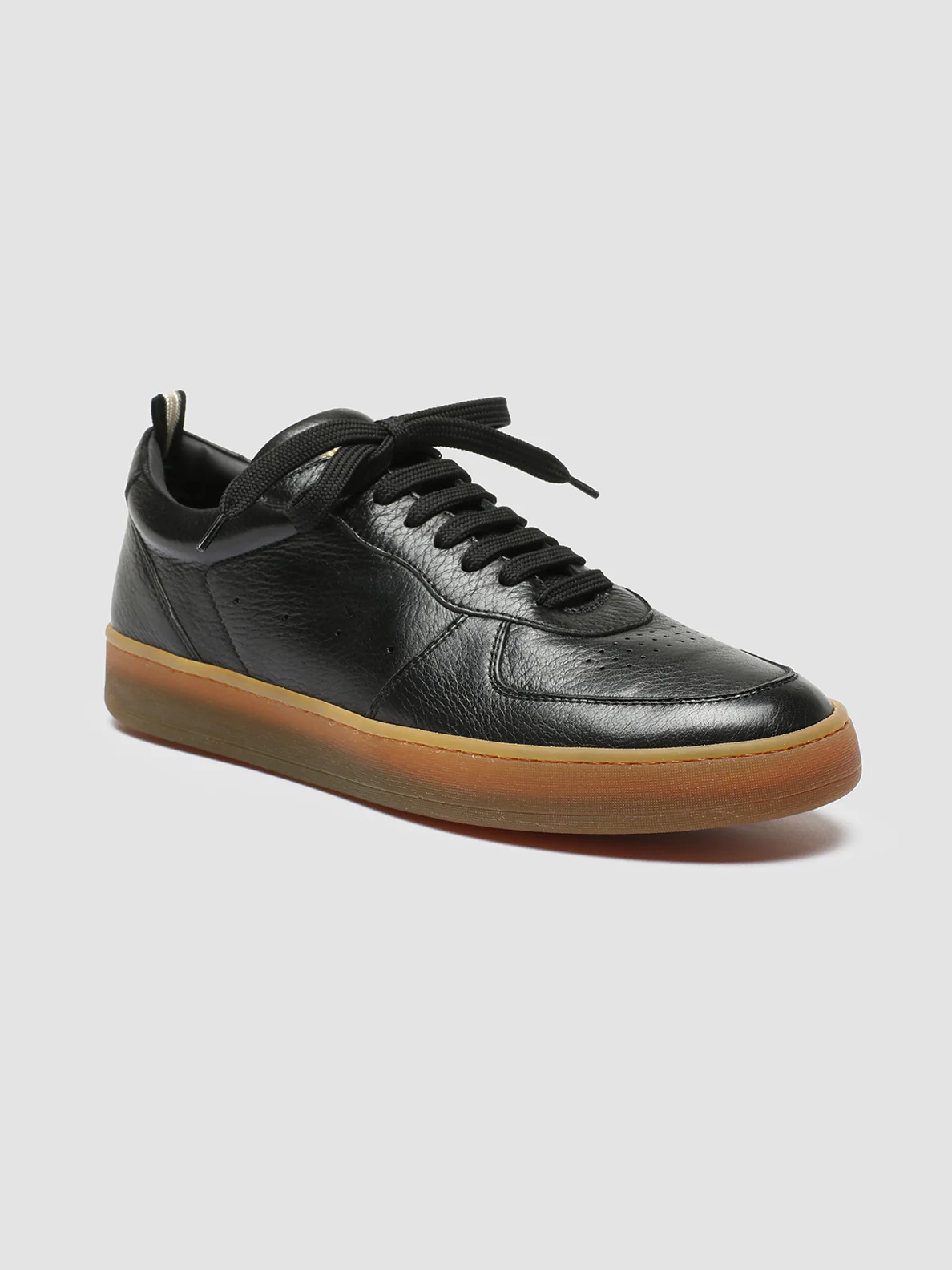 ASSET 001 - Sneakers in Pelle Nera - immagine 4