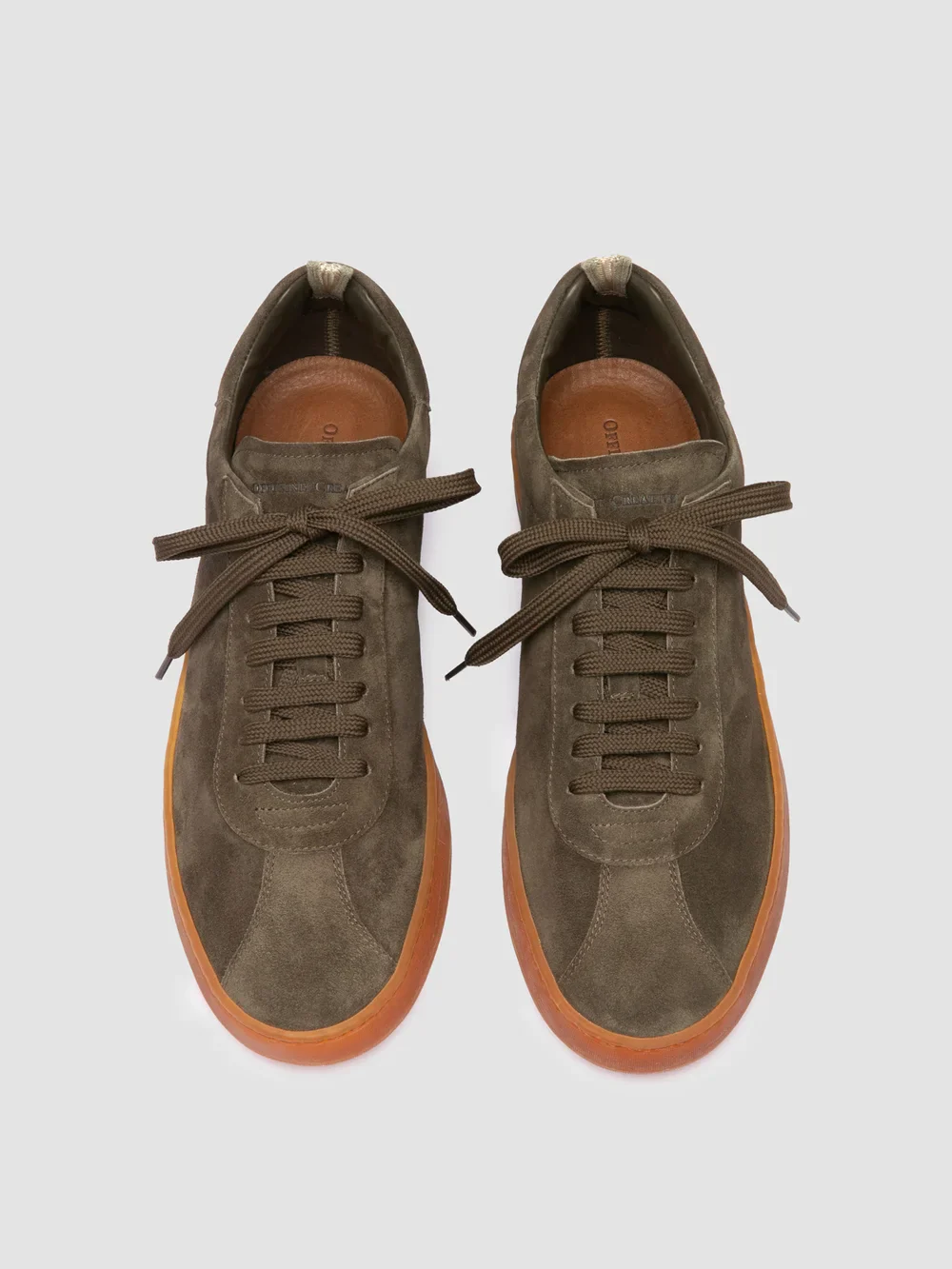 HALO 001 - Sneaker in Pelle Scamosciata Verde - immagine 3