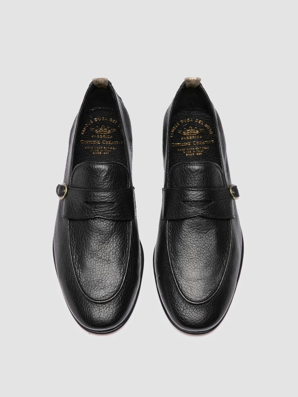 OLIVER 011 - Mocassini Penny in Pelle Nera - immagine 3