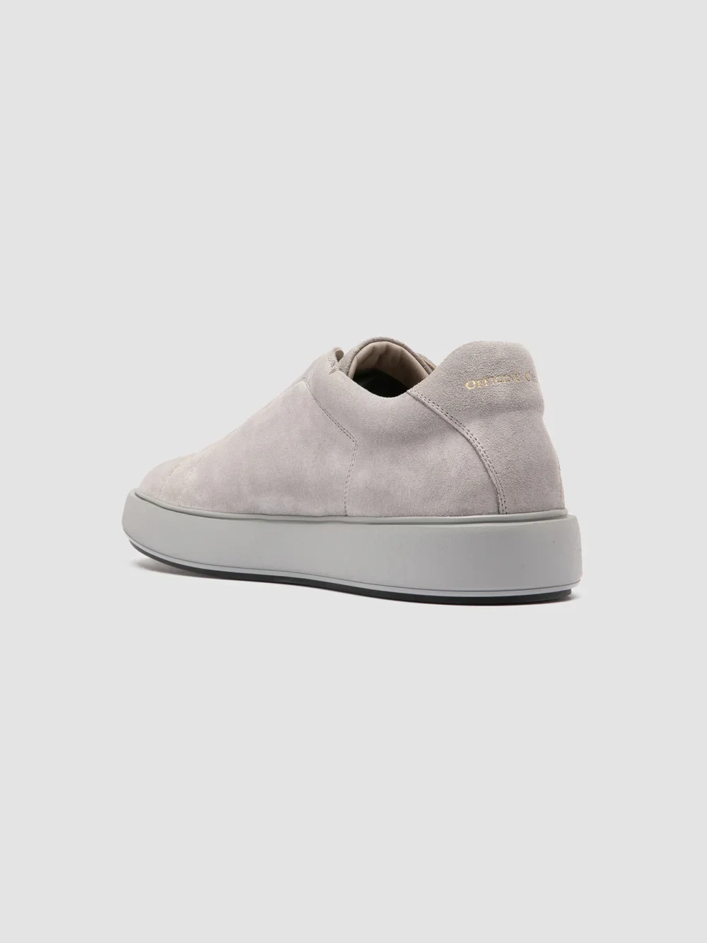 SLOUCH 001 - Sneaker in Pelle Scamosciata Grigia - immagine 5