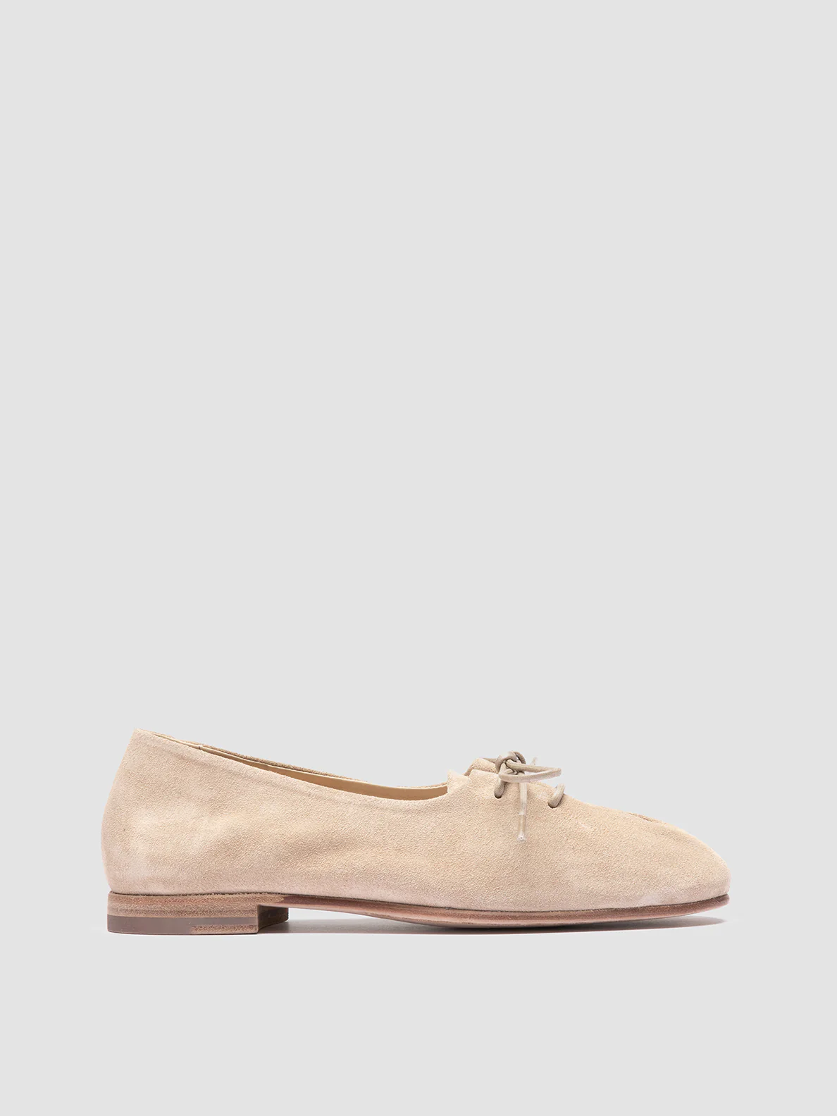 OLIVER 102 - Ballerine in Pelle Scamosciata Beige - immagine 2