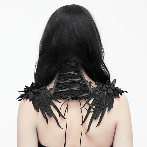 Colletto in pizzo gotico da donna - immagine 3