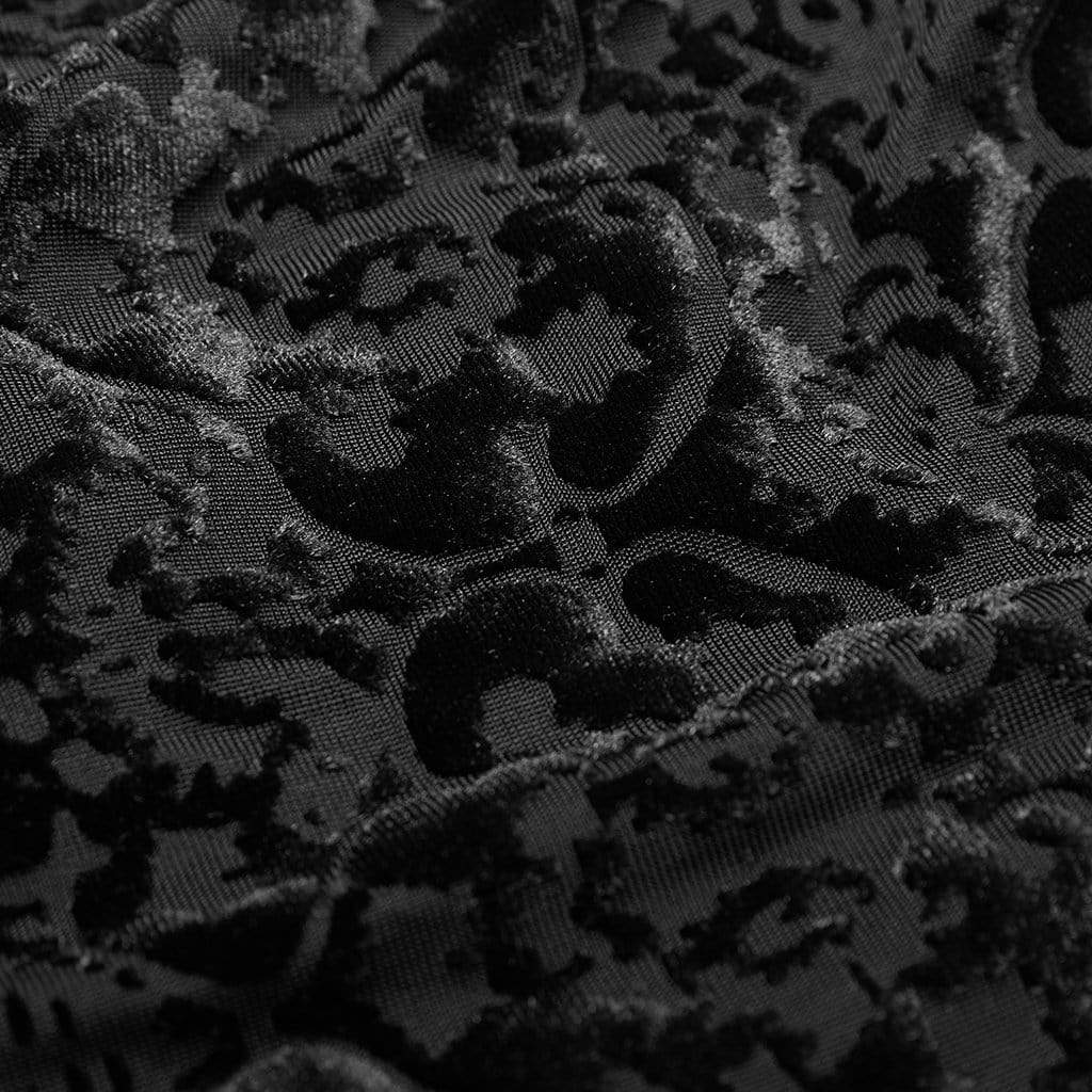 Leggings jacquard gotici da donna - immagine 7