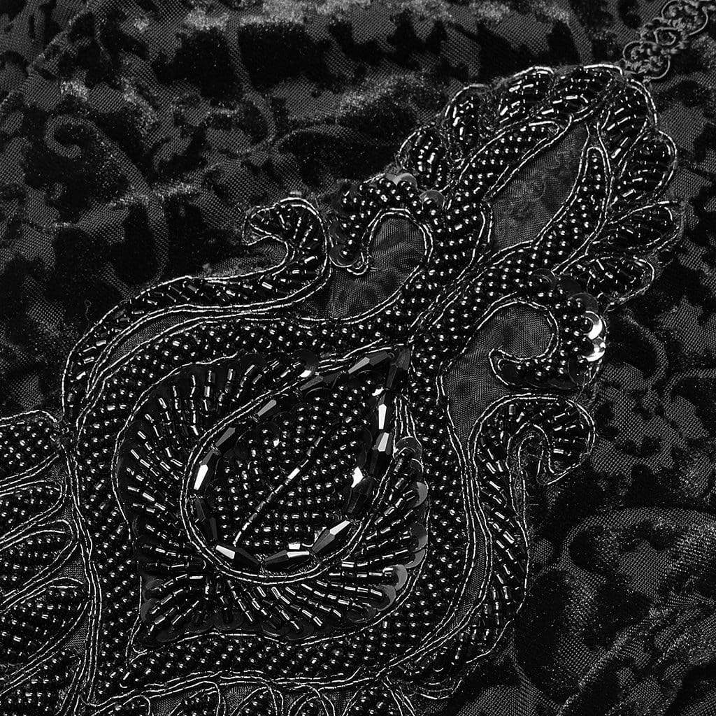 Leggings jacquard gotici da donna - immagine 8