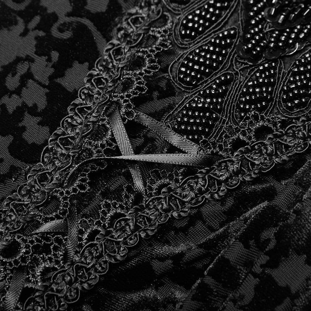 Leggings jacquard gotici da donna - immagine 9