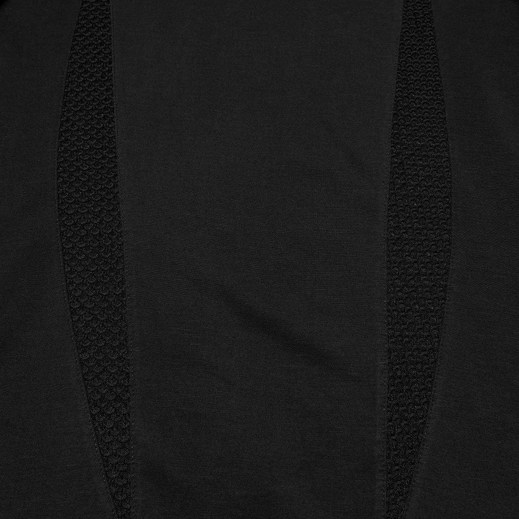 Maglietta da uomo con giunzioni in rete e cut-out cyberpunk - immagine 8