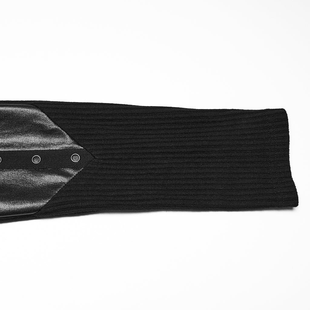 Maglietta a maniche lunghe da uomo con occhielli Cyberpunk Splice - immagine 8