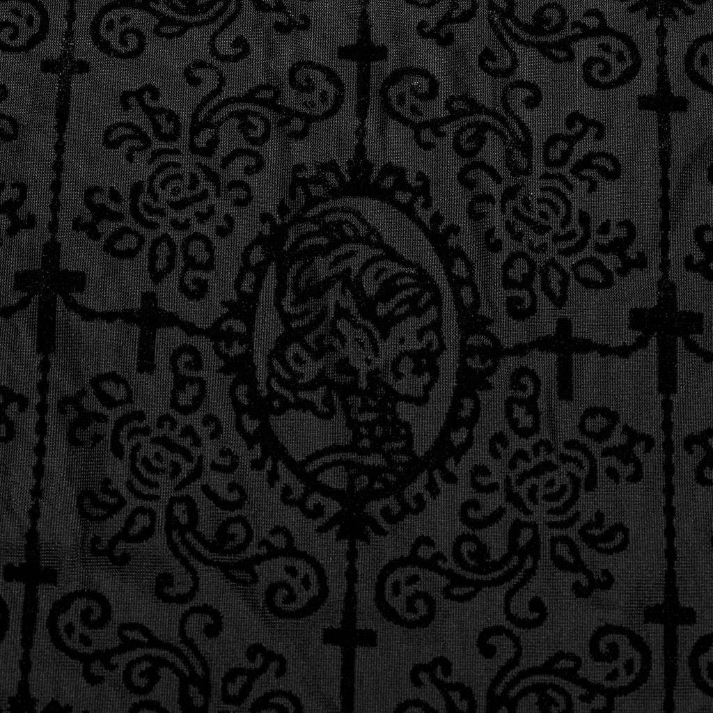 Canotta floccata con croce gotica e perline da uomo - immagine 8