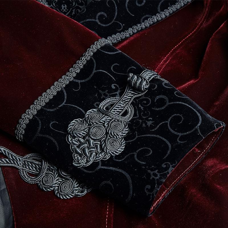 Soprabito da uomo in stile gotico vittoriano con forbici - immagine 7