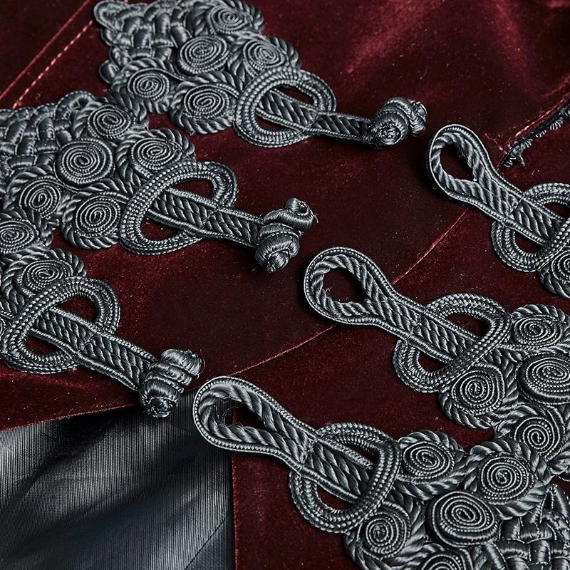 Soprabito da uomo in stile gotico vittoriano con forbici - immagine 9