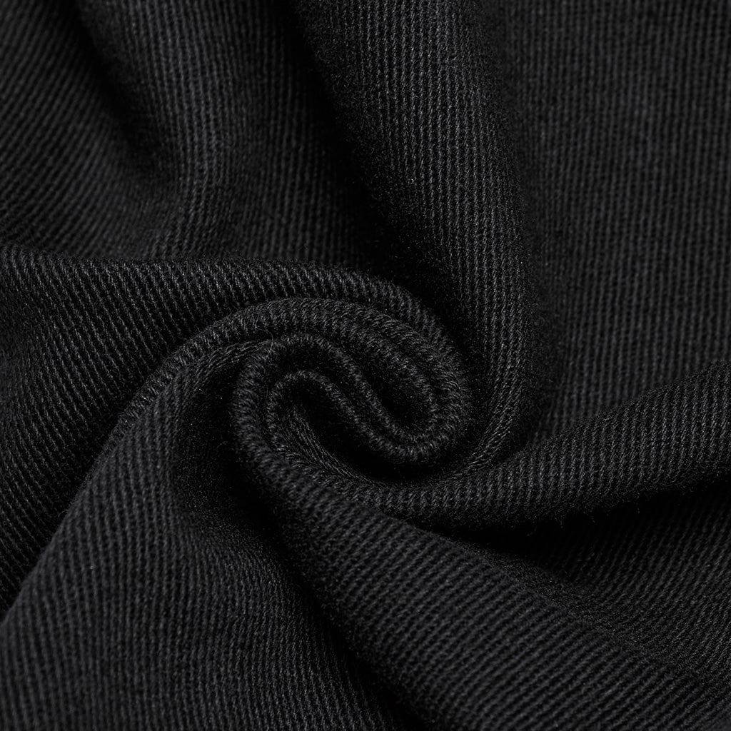 Leggings plissettati con borchie cyberpunk da donna - immagine 9